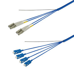 CC-Link IEコントローラネットワーク対応光ファイバケーブルDFC-QGDLCSC-RMT41