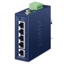 コンパクト産業用5ポート10/100TXイーサネットスイッチ ISW-500T-E