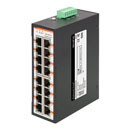 産業用PoEスイッチングハブ ギガビット16ポート DEH-GP16C